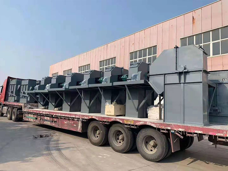 斗式提升機發貨現場