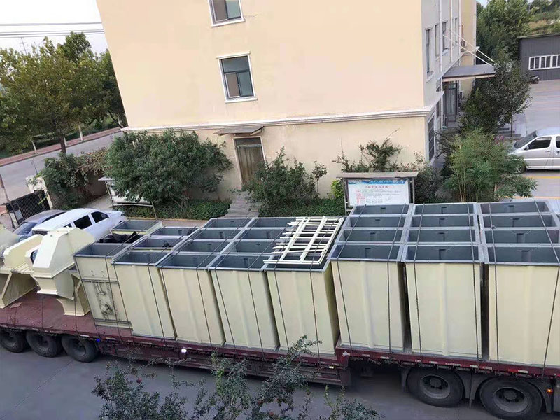 斗式提升機發貨現場